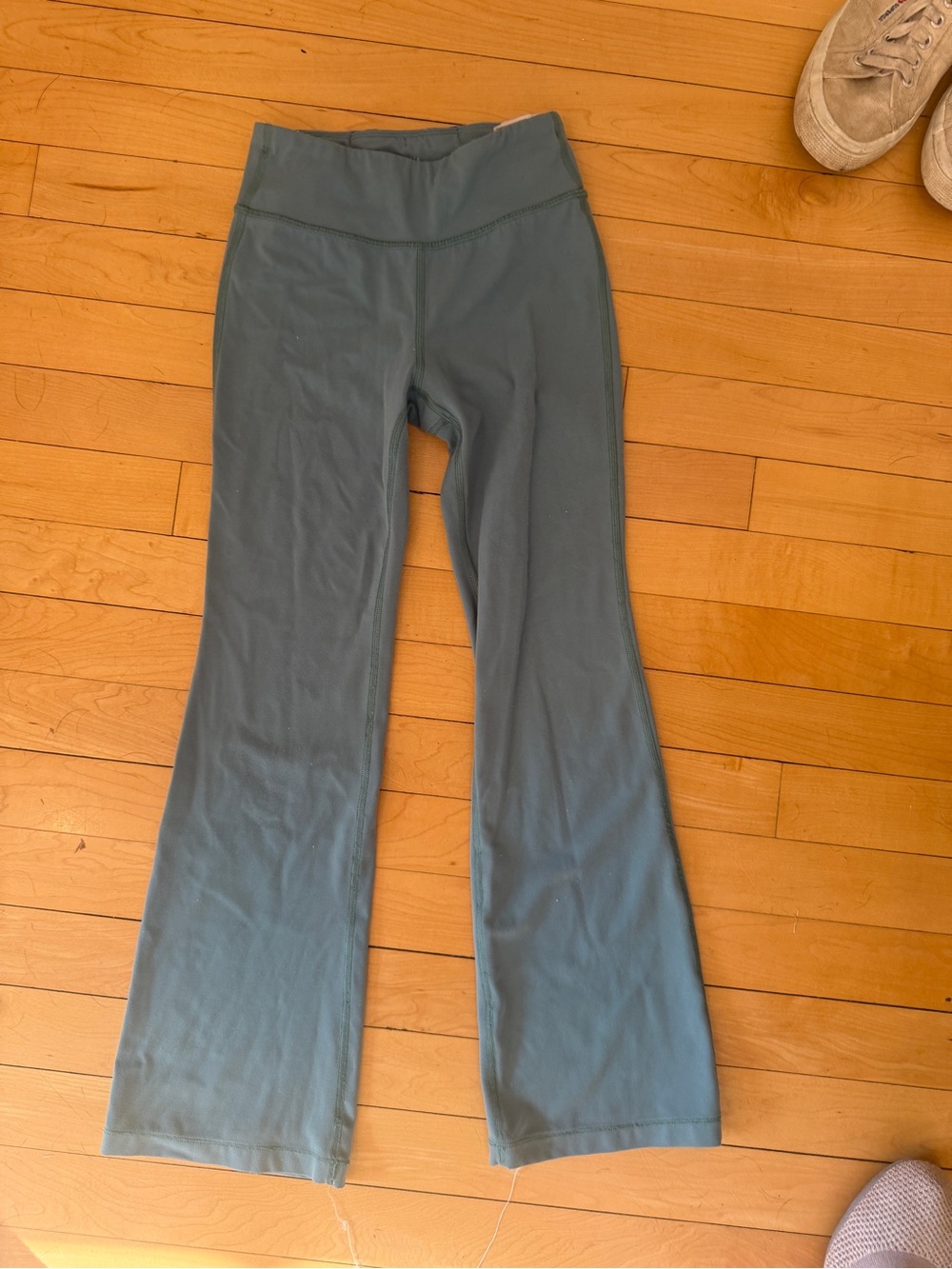 Athleta Kids Flared Leggings — Slate Teal